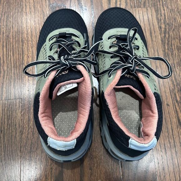 Reebok Heckler Women's Composite Toe Work Athletic Sneakers Black Peach Size 8 - Picture 3 of 10